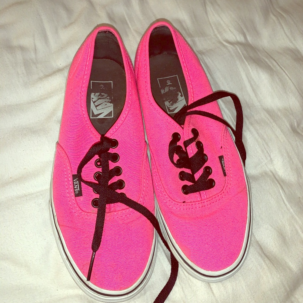 Hot pink vans